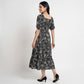 Printed Tiered Dress