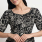 Printed Tiered Dress