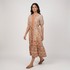 Printed Tiered Dress