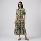 Printed Tiered Dress