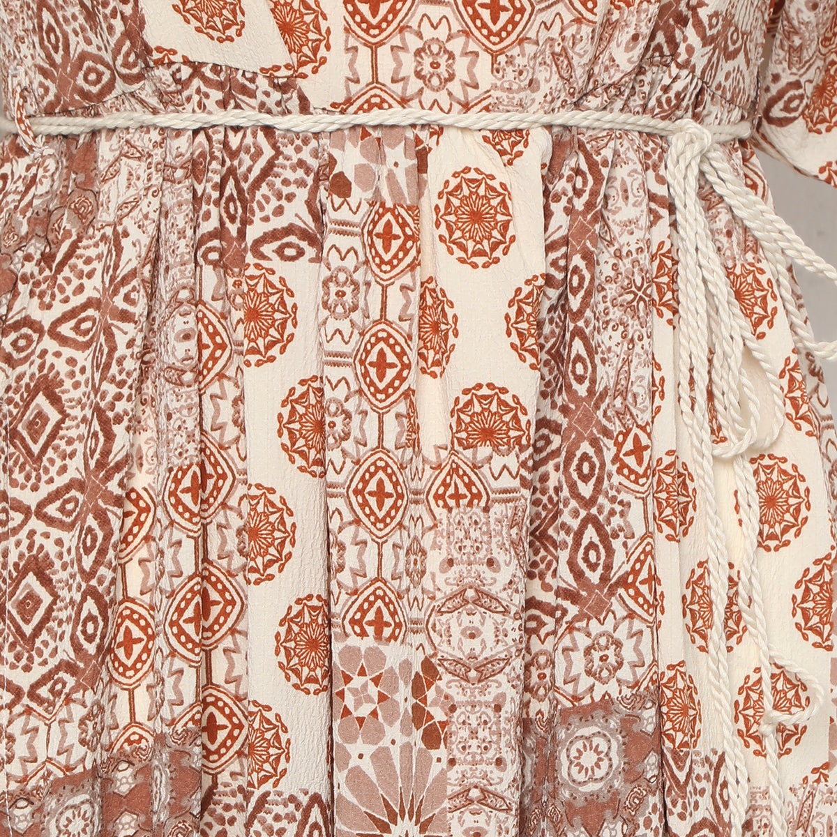 Printed Flared Dress