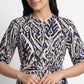 Printed Tiered Dress