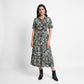 Printed Tiered Dress