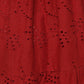 Cotton Solid Flared Dress