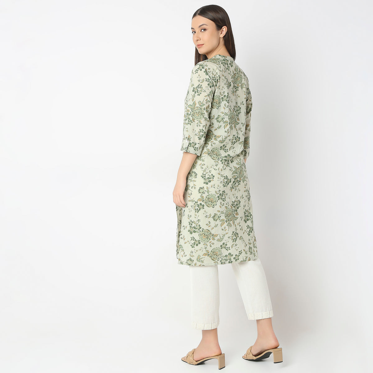 Regular Fit Printed Kurta