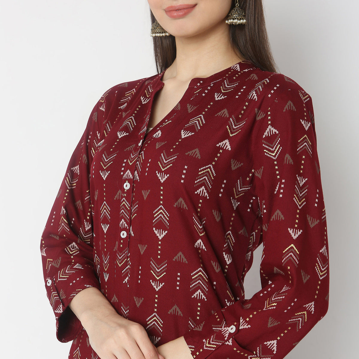 Regular Fit Printed Kurta