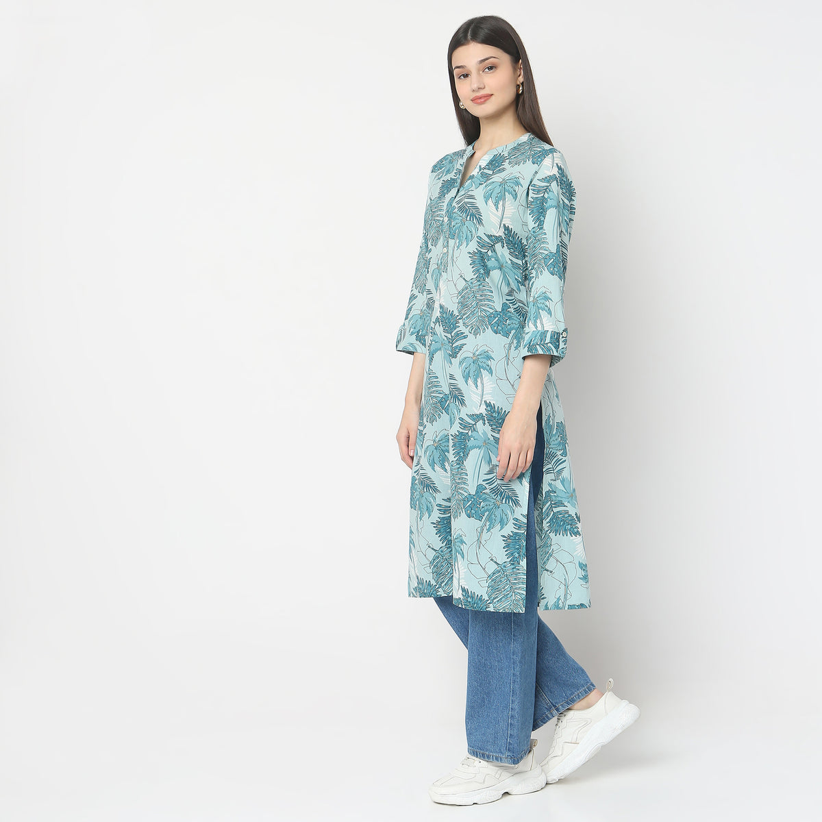 Regular Fit Printed Kurta