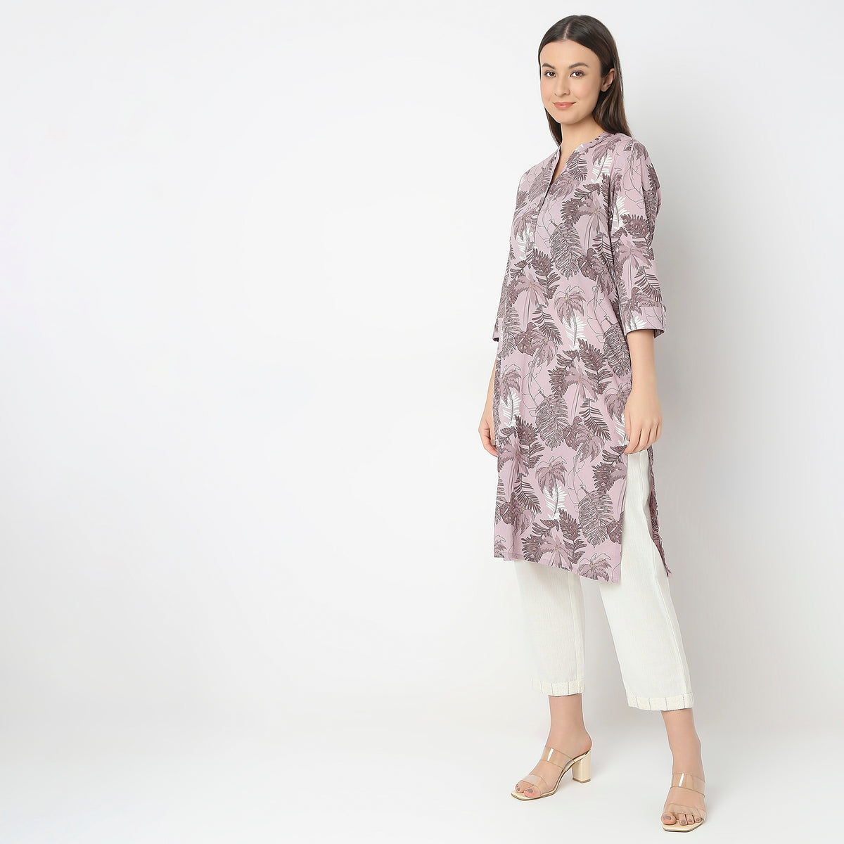 Regular Fit Printed Kurta