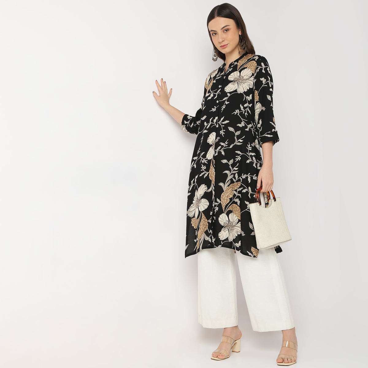 Regular Fit Printed Kurta