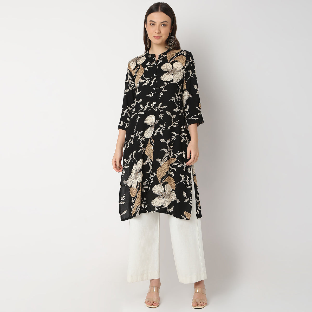 Regular Fit Printed Kurta