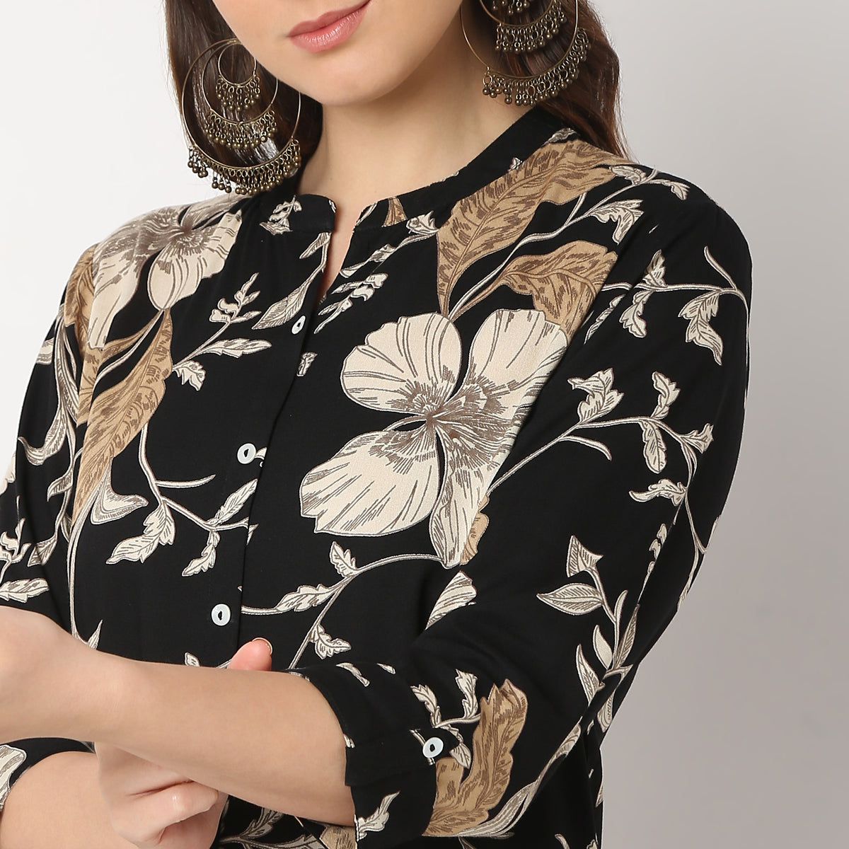 Regular Fit Printed Kurta