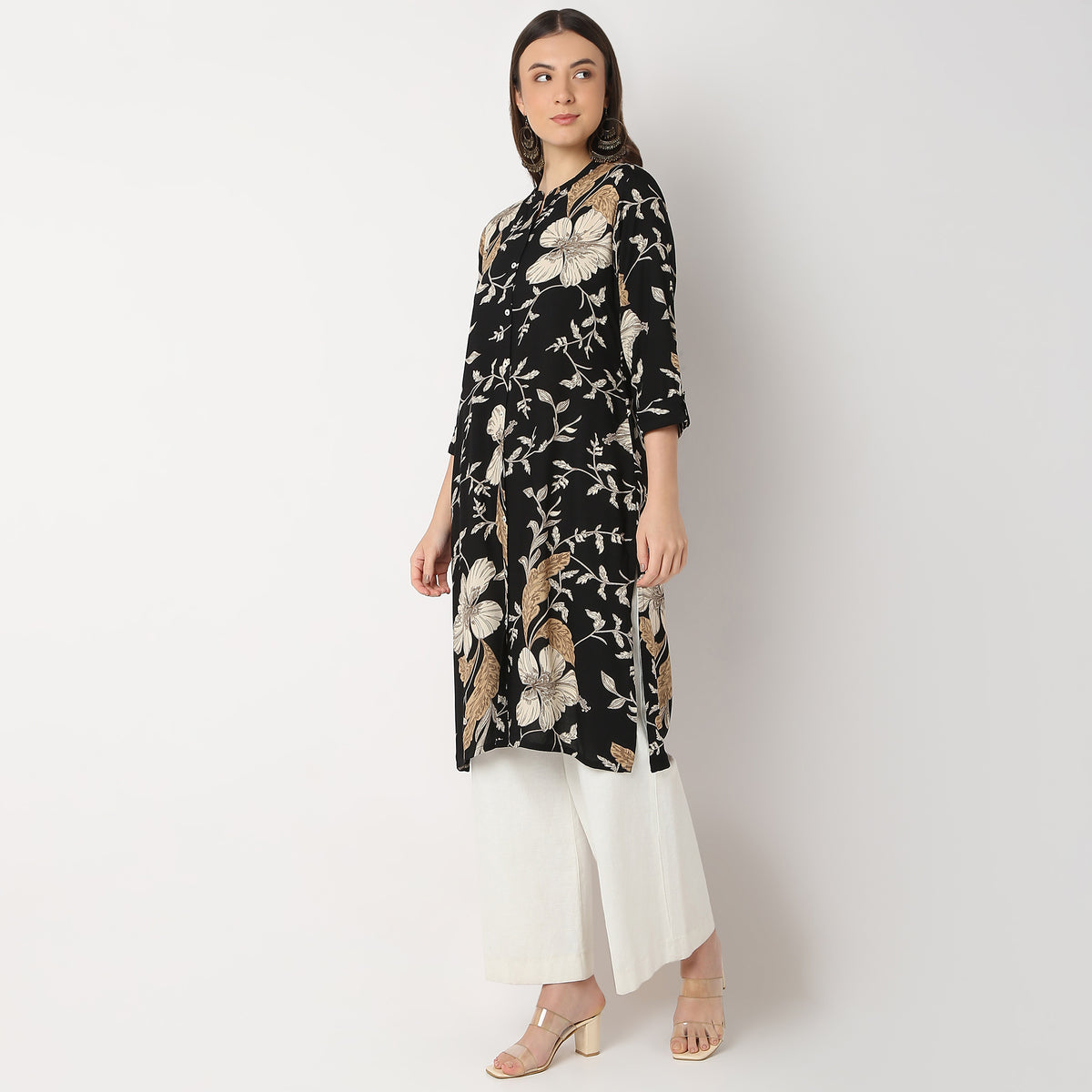 Regular Fit Printed Kurta