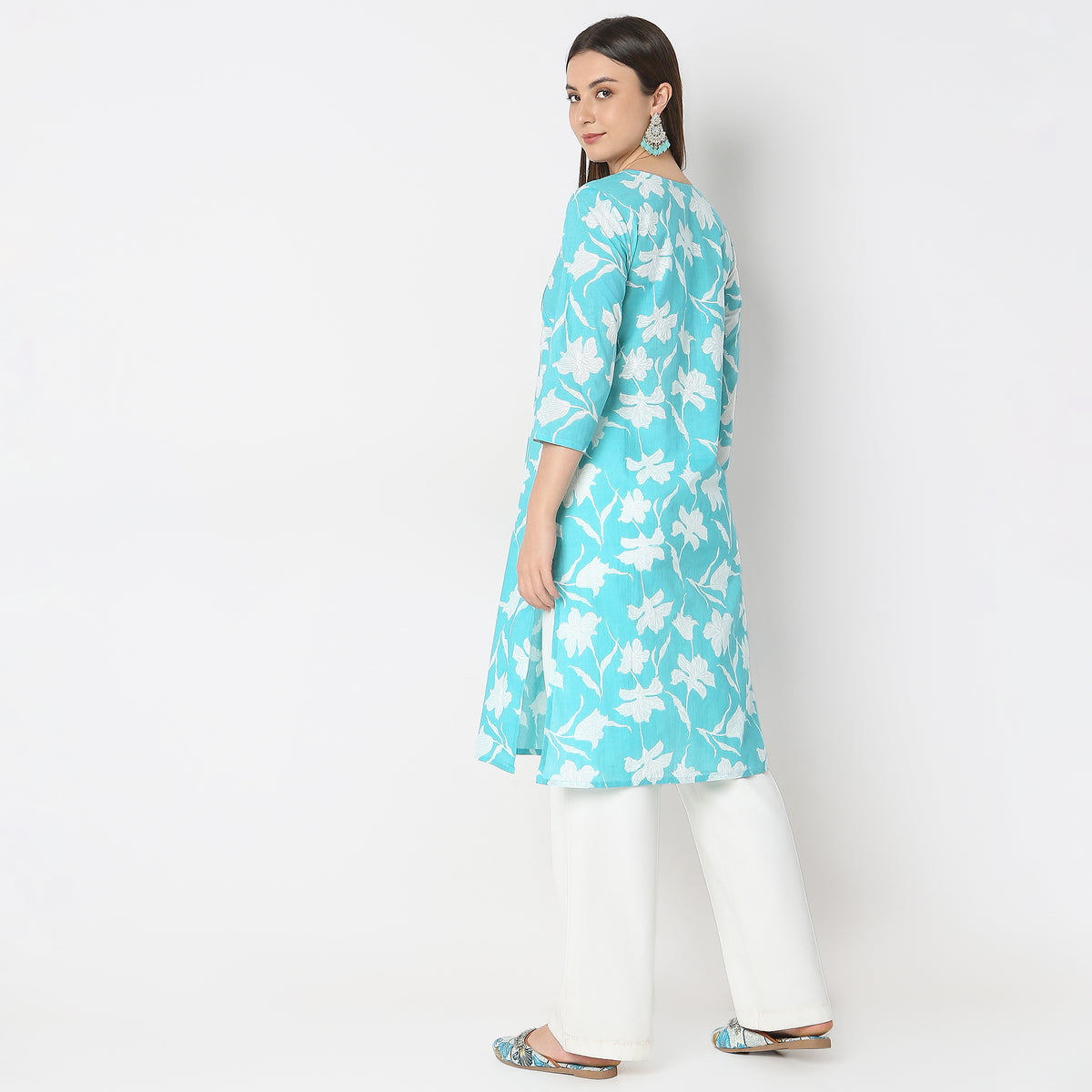 Regular Fit Printed Kurta