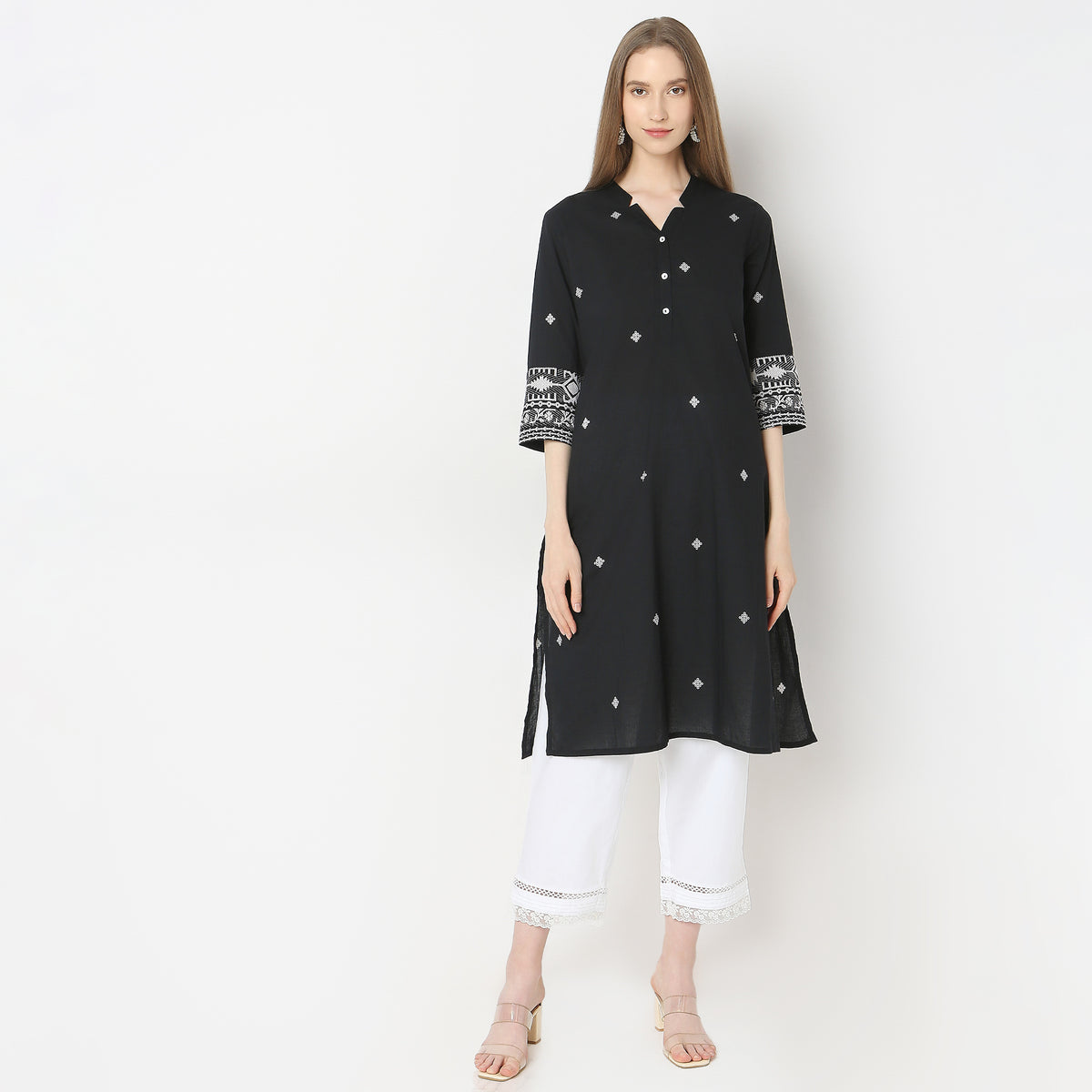 Regular Fit Printed Kurta