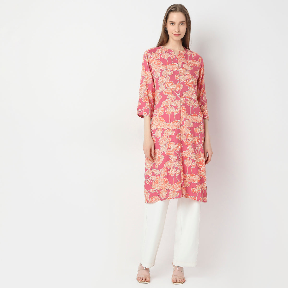 Regular Fit Printed Kurta