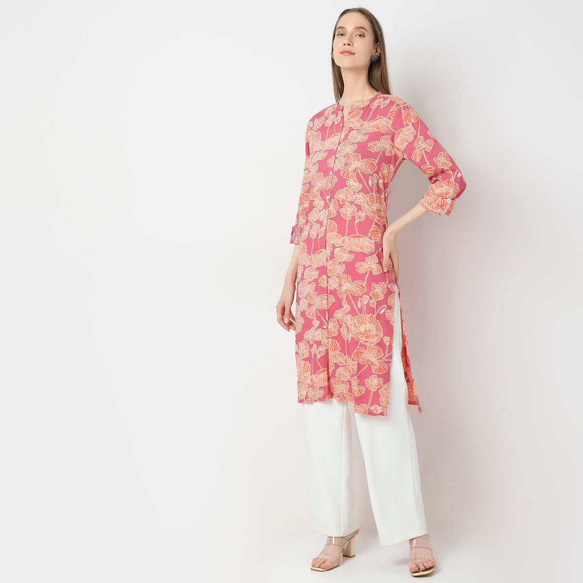 Regular Fit Printed Kurta