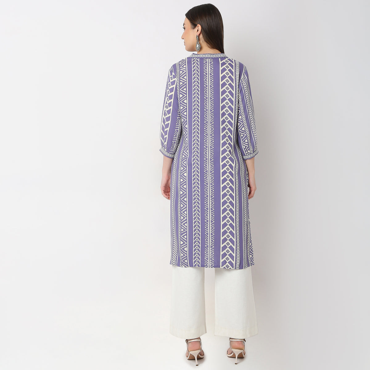 Straight Fit Printed Kurta