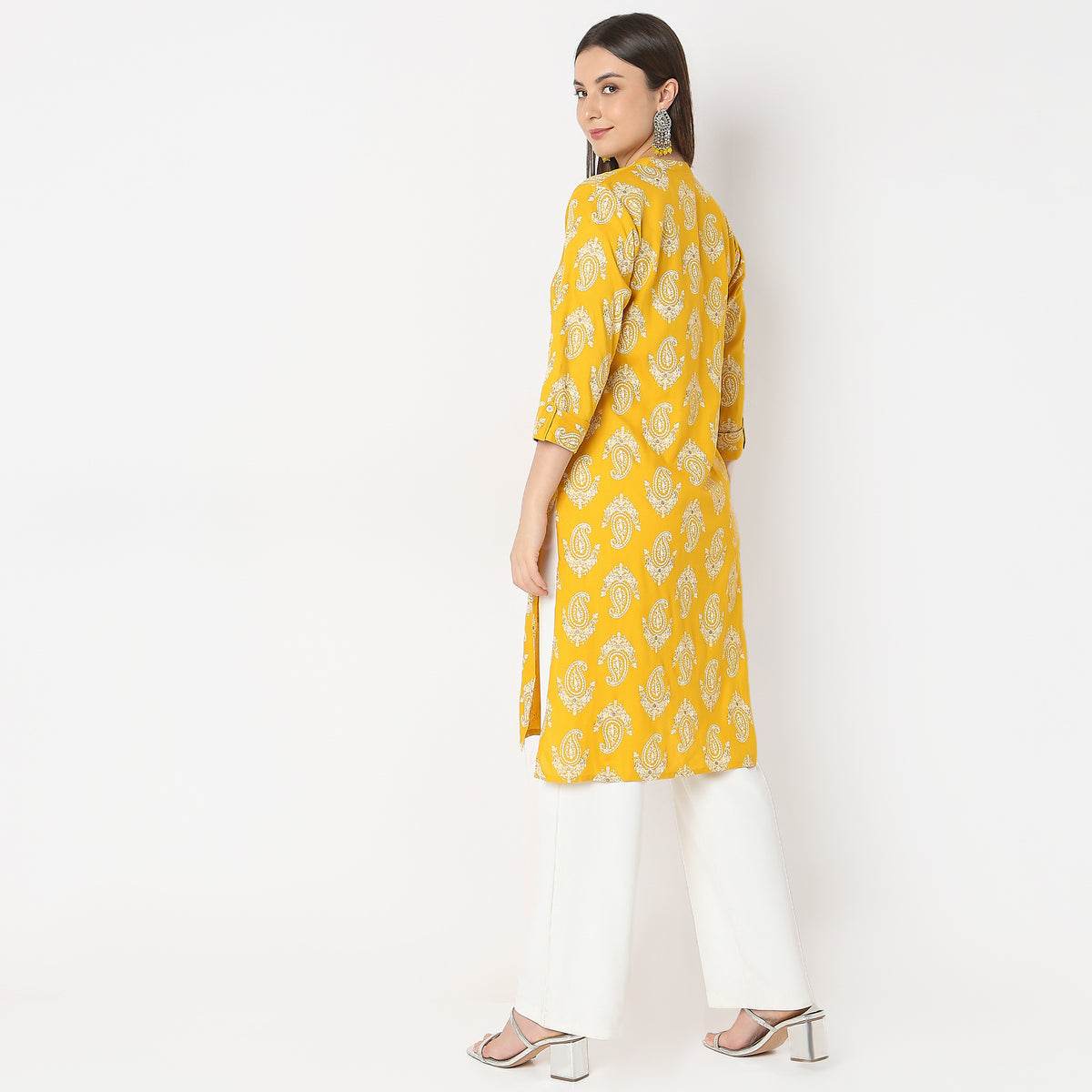 Regular Fit Printed Kurta