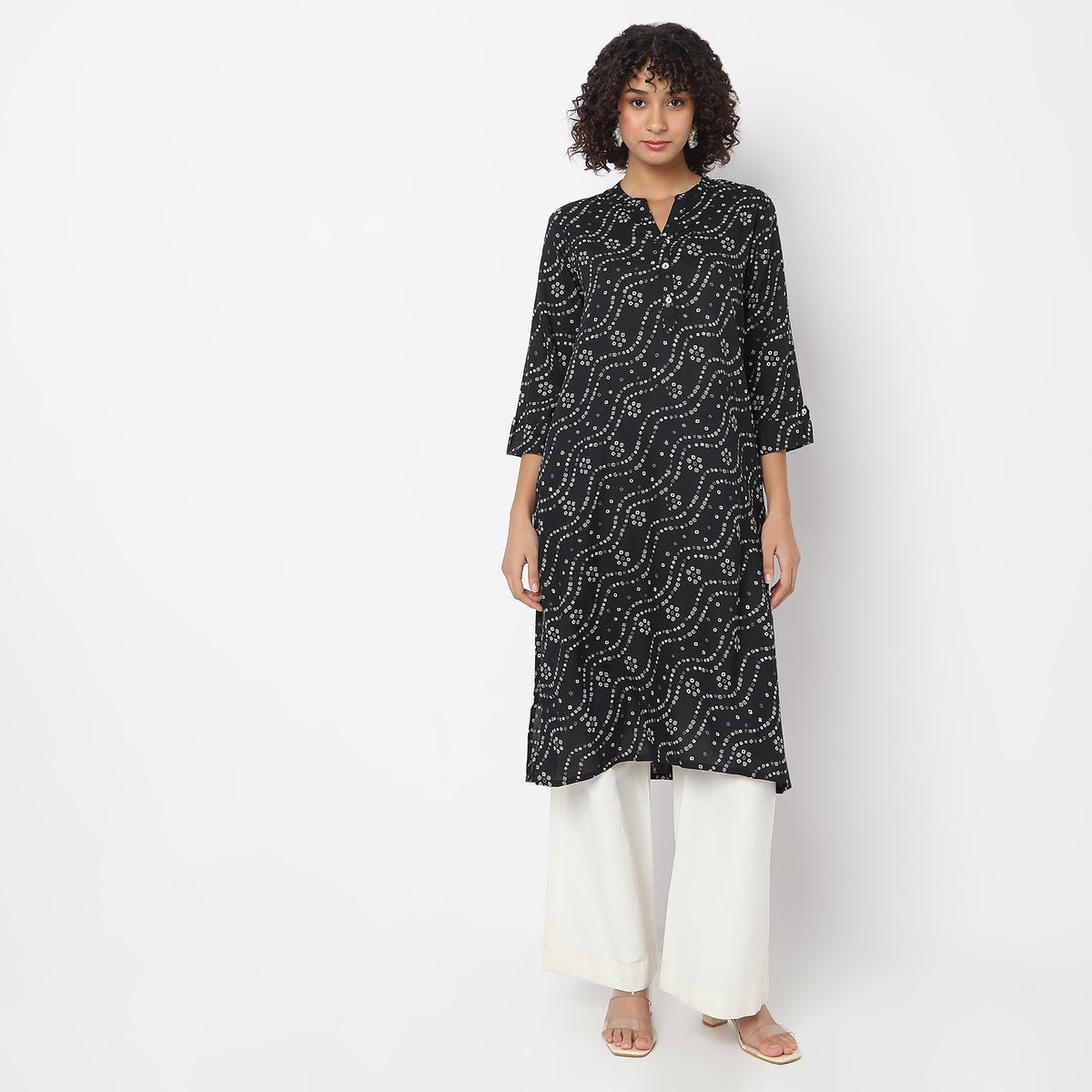 Regular Fit Printed Kurta