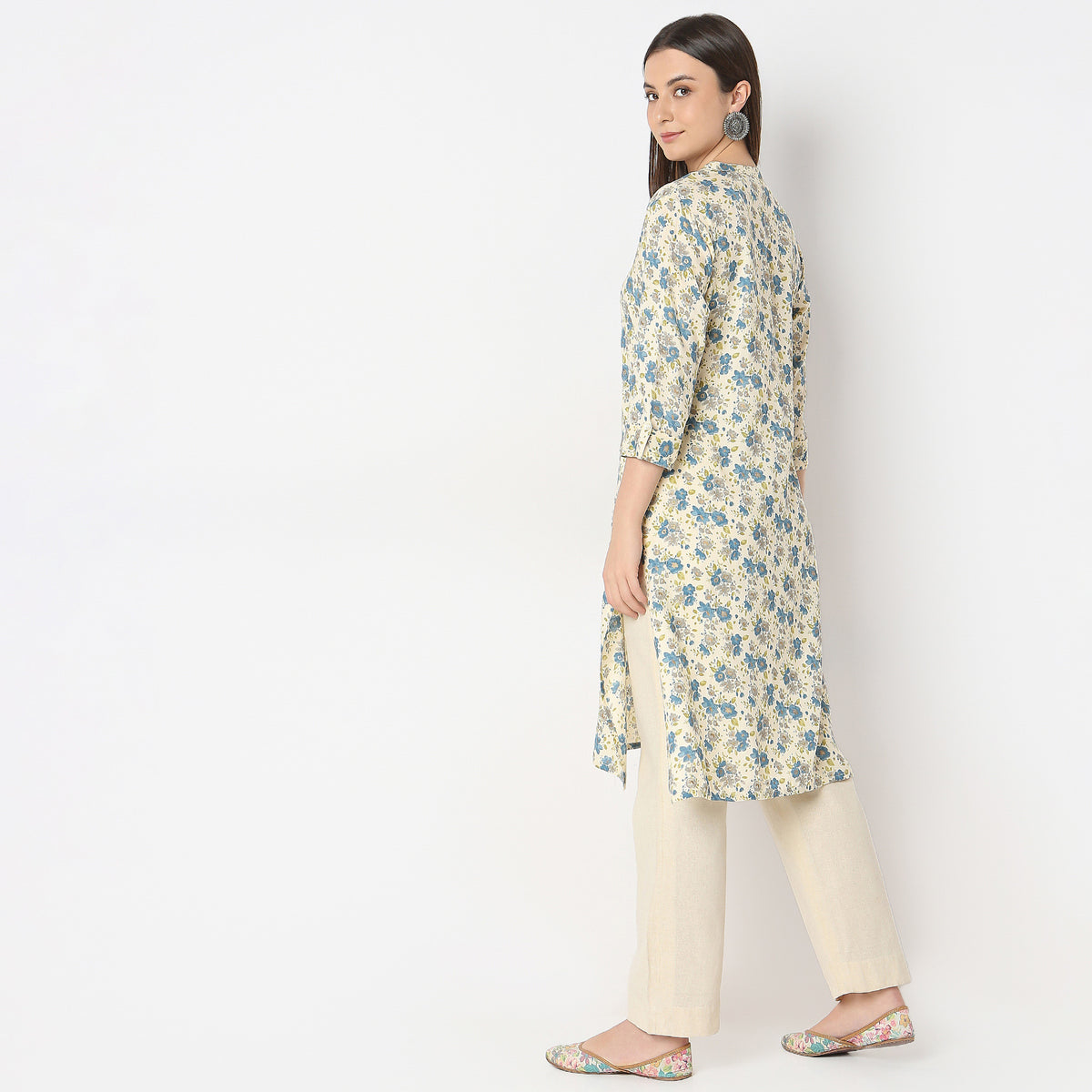 Regular Fit Printed Kurta