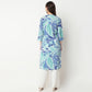 Printed Half Placket Kurta