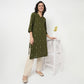 Order Now Women Printed V Neck Straight Fit Ethnic Wear Kurta by Style Union