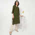 Order Now Women Printed V Neck Straight Fit Ethnic Wear Kurta by Style Union