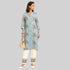 Printed Full Placket Long Kurta