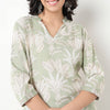 Order Now Women Printed V Neck Straight Fit Ethnic Wear Kurta by Style Union