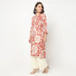 Printed Slit Long Kurta