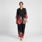 Printed Half Placket Short Kurta