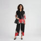 Printed Half Placket Short Kurta