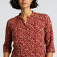Printed Shirt Collar Short Kurta