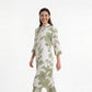 Half Placket Long Kurta
