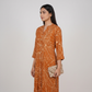 Full Placket Printed Long Kurta