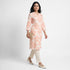 Printed V-Neck Long Kurta