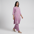 Printed Half Placket Kurta