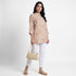 Printed Band Neck Short Kurta
