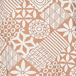 Printed Band Neck Short Kurta
