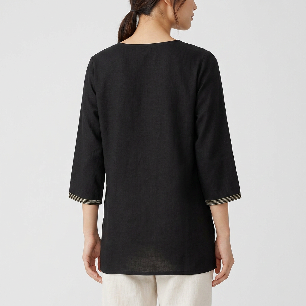 Embroidered Short Kurta