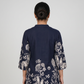 Printed Half Placket Short Kurta