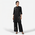 Embroidered Half Placket Kurta