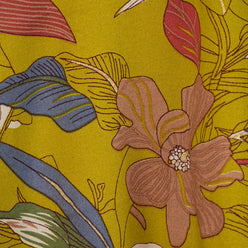 Half Placket Printed Long Kurta
