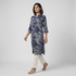 Printed Full Placket Button Down Kurta