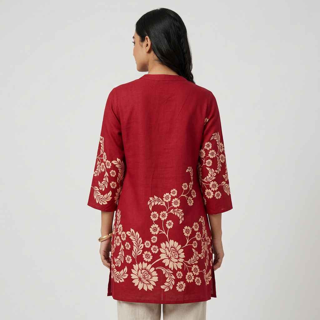 Printed Short Kurti