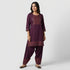 Printed Mid Length Foil Print Kurta