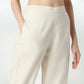 Flare Fit Embroidered Mid Rise Pants