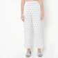 Straight Fit Printed Ankle Length Mid Rise Pants