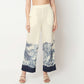 Printed Flared High Rise Pants