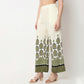 Printed Flared High Rise Pants